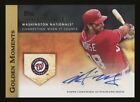 MIKE MORSE 2012 Topps Baseball Golden Moments Autograph AUTO NATIONALS