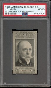 1901 T425 American Tobacco Co. Australian Parliament J.C. Neild PSA 2