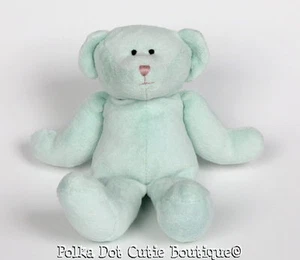 1988-2003 The Boyds Collection Green Bear Plush Toy 8" - Picture 1 of 2