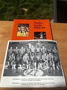 + Guía de medios de baloncesto Bowling Green BGSU 1983 y foto autografiada - Imagen 1 de 20