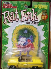 Vintage Rat Fink Racing Champions Ed Big Daddy Roth Die Cast 1:64 RR 1989 New
