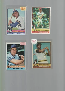 1976 Topps Baseball STARS LOT B - Picture 1 of 4
