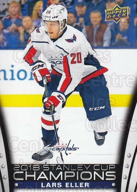 2018 Stanley Cup Champions Washington Capitals #21 Lars Eller - Image 1 of 1