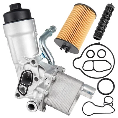 55566784 Engine Oil Cooler Assembly For Chevry Cruze Sonic Trax Buick Encore1.4L - Image 1 of 4