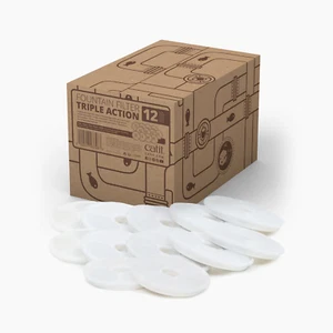 CATIT SENSES WATER FOUNTAIN TRIPLE ACTION FILTERS PACK OF 12 43748 - Picture 1 of 2