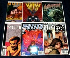 MUTIES #1,2,3,4,5,6 (NM-) Full Set! 2002 Marvel Comics 1st Bouncer Appearance!