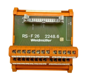 Weidmuller RS-F 26 2248.6 Interface RSF Plug In Connector DIN41651 26 Pole 8537 - Picture 1 of 14