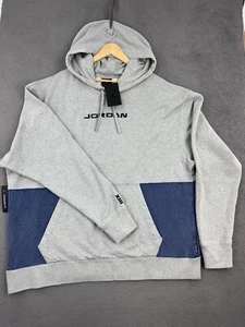Jordan Legacy Retro 13 XIII Herren 2XL Pullover Hoodie grau blau CW0819 063 NEU - Bild 1 von 14