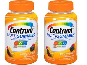 Centrum MultiGummies Adult Multivitamin Supplement Gummies, 150 Count(Pack of 2) - Picture 1 of 3