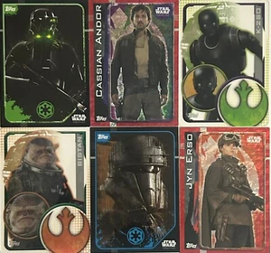 2016 Topps UK Star Wars Rogue One Trading Cards Choose Your Card Holo & Plastic - Picture 1 of 63