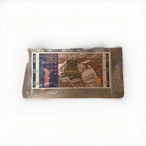 MLB All-Star Game 1997 Hat Lapel Pin Clevland Indians Script Jacobs Field - Picture 1 of 1