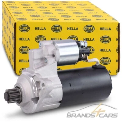 HELLA STARTER ANLASSER FÜR AUDI A3 SEAT SKODA VW GOLF PASSAT TOURAN 1.9 2.0 TDI - Bild 1 von 4