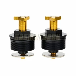 Tapas de horquilla de precarga para Kawasaki Zephyr X 2002-2007 41 mm pernos de horquilla de ajuste triple 03 - Imagen 1 de 16