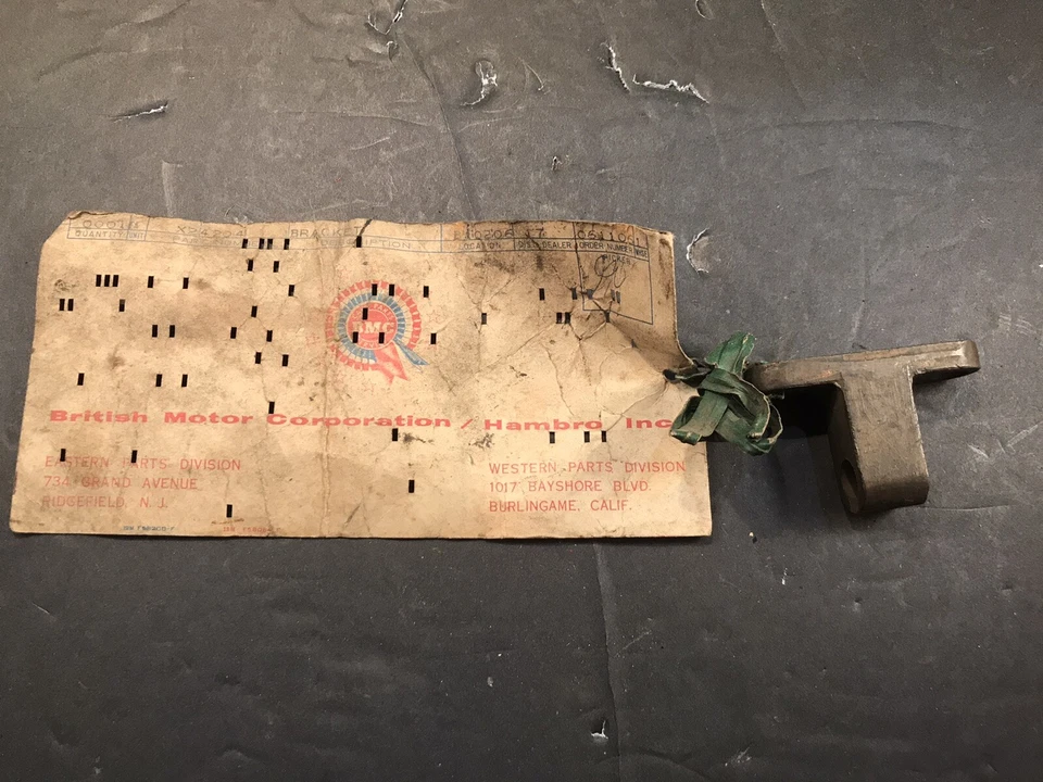 Soporte de ajuste de cable de embrague MG TD NOS Early TD Foto 1 de 3