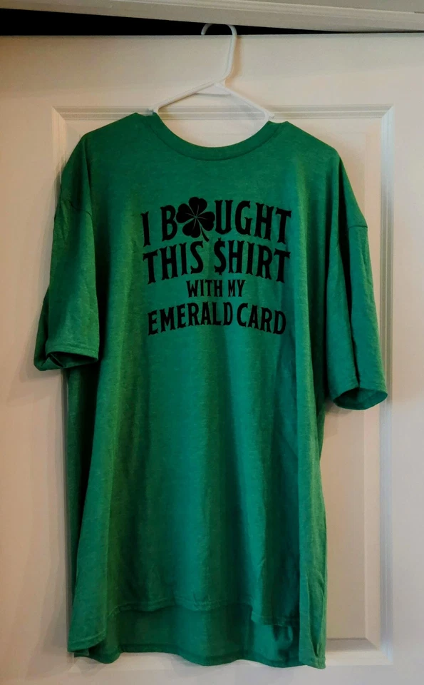 estate sale RMG Rovers Morning Glory t-shardt 3xl emerald card new - Image 1 of 1