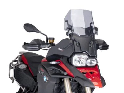 Puig Light Smoke Adjustable Touring Screen BMW F800 GS Adventure 2013-2023 - Image 1 of 4
