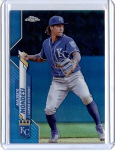 2020 Topps Chrome Blue Refractors #31 Adalberto Mondesi Serial #033/150 - Picture 1 of 1