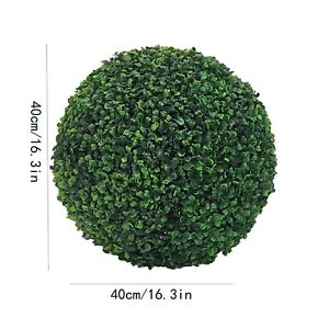 Artificial Hanging Topiary Buxus Ball Faux Boxwood Plant Garden Wedding Decor