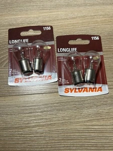 Sylvania Long Life - 2 Pack - 1156 Light Bulb Turn Signal Parking - Picture 1 of 7
