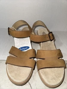 ROCKPORT Women's Brazilian Sandals Size 8 W9911 G8 New - Picture 1 of 6