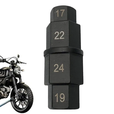 Eixo dianteiro traseiro de motocicleta ferramenta de remoção de eixo sextavado driver 17 19 22 EUA - Imagem 1 de 4