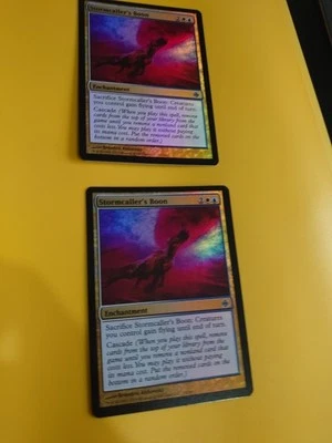 Stormcaller's Boon x2 Enchantment Alara Reborn. Magic the Gathering FOIL 2 Card. - Image 1 of 4