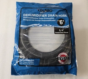 Tubo di Scarico Deumidificatore 6' | Filo Femmina 3/4" | 6 Piedi Nuovo - Foto 1 di 3