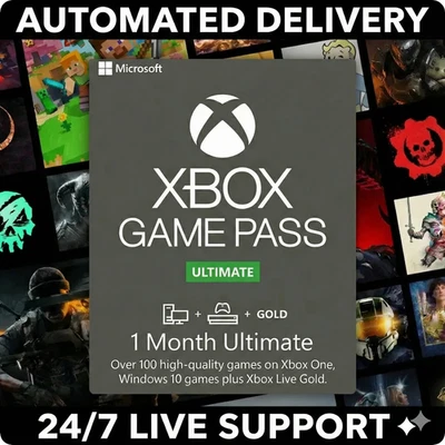 Xbox Game Pass Ultimate - 1 mes de suscripción - Usuarios existentes - Solo EE. UU. - Imagen 1 de 2