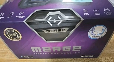 Merge AR/VR Headset Goggles Virtual Reality Apple/Android Dual Trigger Buttons - Image 1 of 4
