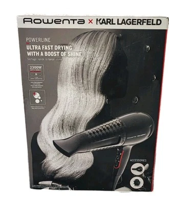 Rowenta x Karl Lagerfeld CV591L Powerline Haartrockner, 2100 Watt, Ionen-Booster - Bild 1 von 4