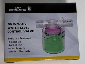 Transparenz Wasser Schwimmerventil Wasserstandsregelung Wassertank traditionell - Bild 1 von 9