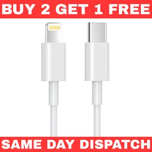 For iPhone Charger Cable USB-C PD Type C Fast For iPhone X 11 12 13 14 Pro Max - Picture 1 of 9