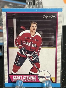 SCOTT STEVENS---1989-90 O PEE CHEE----WASHINGTON CAPITALS---ENVÍO GRATUITO - Imagen 1 de 2