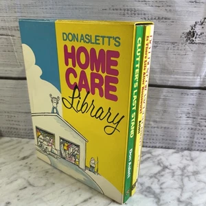 Don Aslett's Home Care Library Box Set 1987 Housework Declutter 3 Paperback Book - Bild 1 von 17