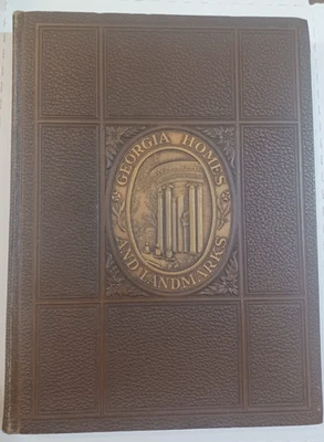 1929 Georgia Homes And Landmarks By Annie Howard, Architecture History - Image 1 of 4