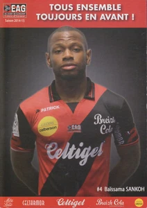 FOOTBALL CARTE POSTALE BAISSAMA SANKOH EN AVANT GUINGAMP 2014/15 - Picture 1 of 1