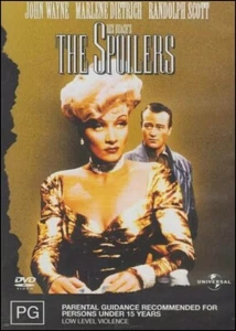 The SPOILERS John WAYNE Marlene DIETRICH Randolph SCOTT Classic Western Film DVD - Picture 1 of 1