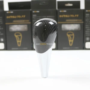 Carbon Fiber Gear Shift Knob For Toyota Avalon Camry Corolla Highlander Rav4 - Picture 1 of 8