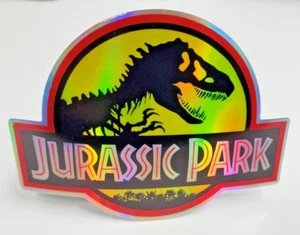 Universal Jurassic Park Annual 4" Holographic Decal - Picture 1 of 2