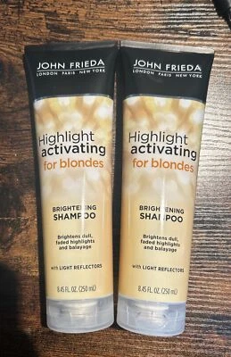 Lot Of 2 - John Frieda Brightening Shampoo For Blondes - 8.45fl Oz - Image 1 of 2