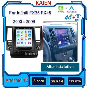 9.7" For Infiniti FX35 FX45 2003-2009 Car Radio Android Auto GPS Navigation DSP