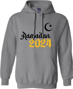 Ramadan Karim Hoodie 2024 Islamic Religious Festival Prayer Worship Eid Gifts - Picture 1 of 16