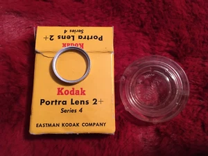 Vintage KODAK Portra Lens 2+ Series 4 close-up 'Portrait' lens NICE! - Bild 1 von 4