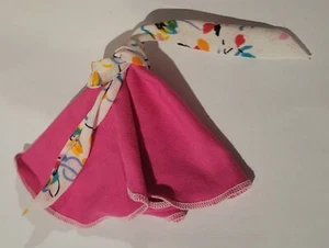 1984 Superstar Barbie B Active Fashions Outfit #7915 Pink Print Tie Wrap Skirt - Picture 1 of 4