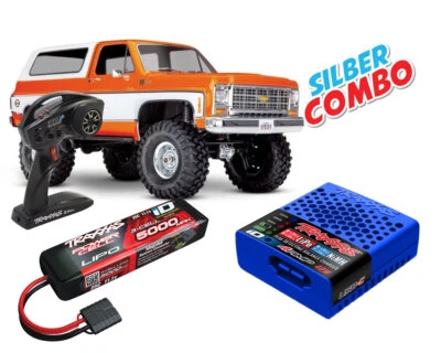 Traxxas Chevy Blazer TRX-4 Clipless orange Silber Combo TRX82276-4-ORNG-SILBE... - Bild 1 von 4