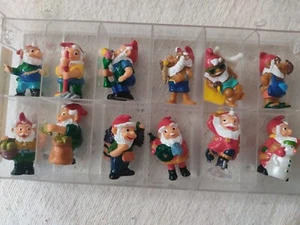 Kinder Ferrero Surprise Series Complete Gnomes Dwarfs Artisans - Picture 1 of 4