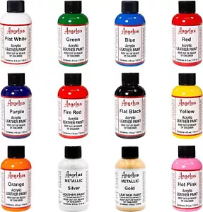 Angelus Acrylic Leather Paint 4oz - Picture 1 of 50
