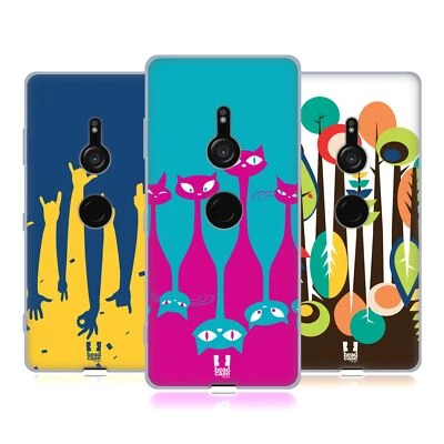 FUNDA HEAD CASE DESIGNS GEL SUAVE INVERTIDO PARA TELÉFONOS SONY 1 Foto 1 de 4