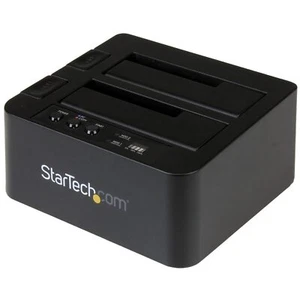 Star Tech Standalone Duplicator Cloner Dock for 2.5"/3.5" SATA SSD/HDD Drives - Picture 1 of 6