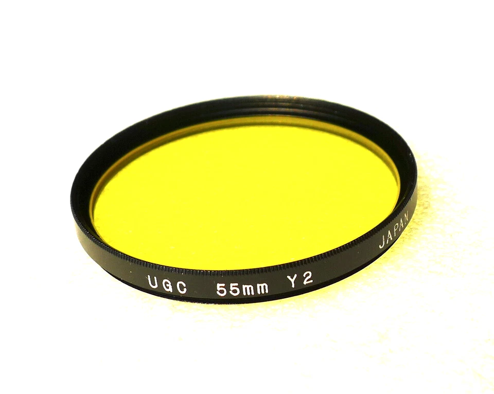 55mm UGC YELLOW Y2 Filter - B&W Contrast - NEW - Image 1 of 2